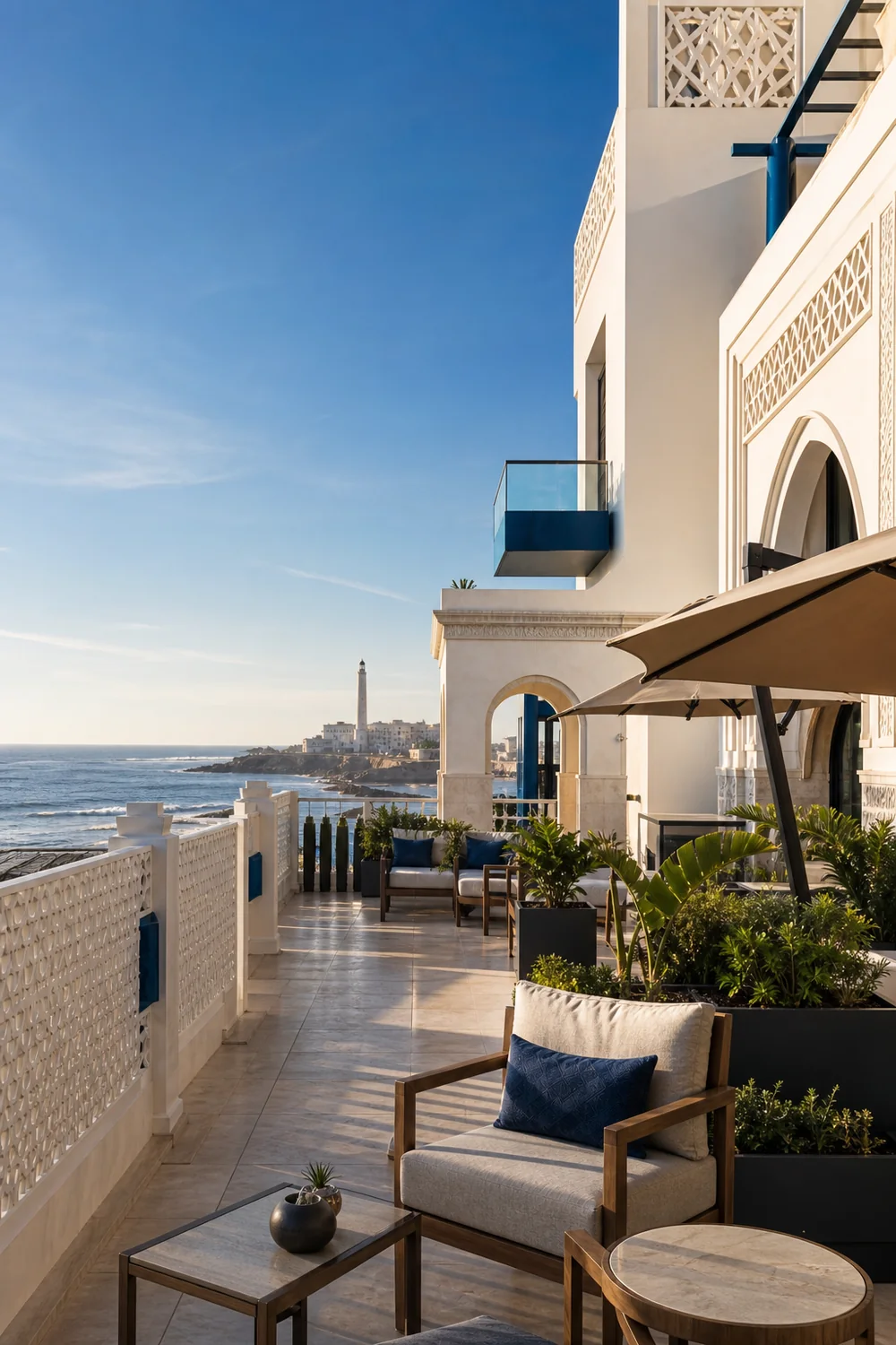 Ambiance de voyage à Casablanca