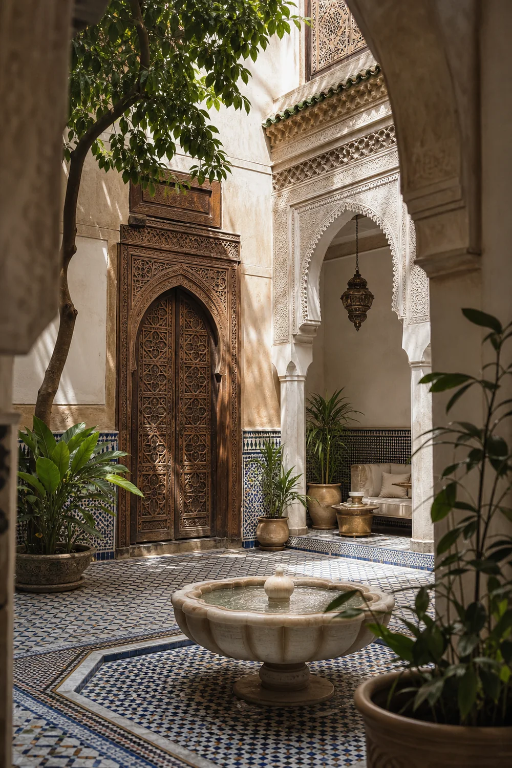 Ambiance de voyage à Fès