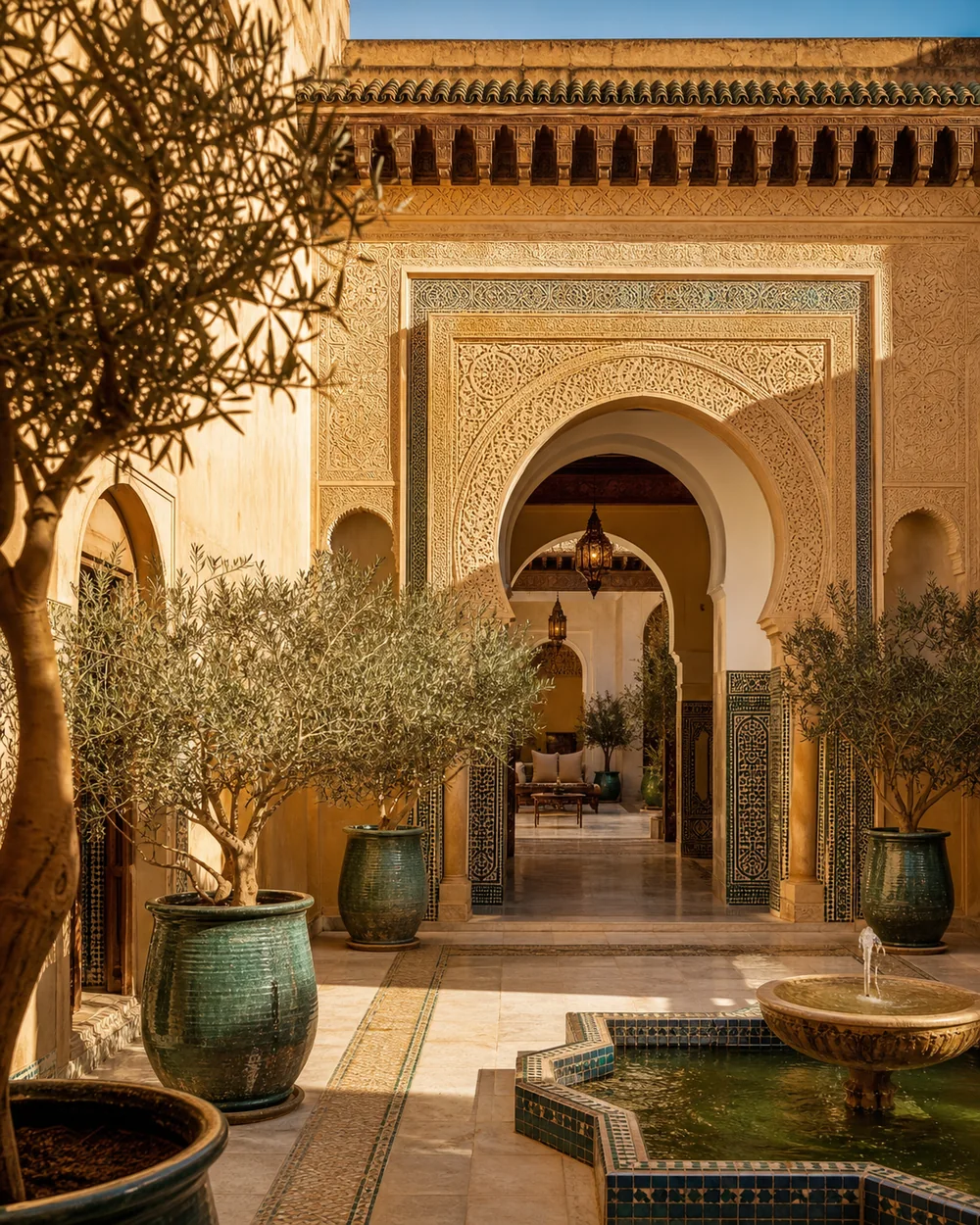 Ambiance de voyage à Meknès