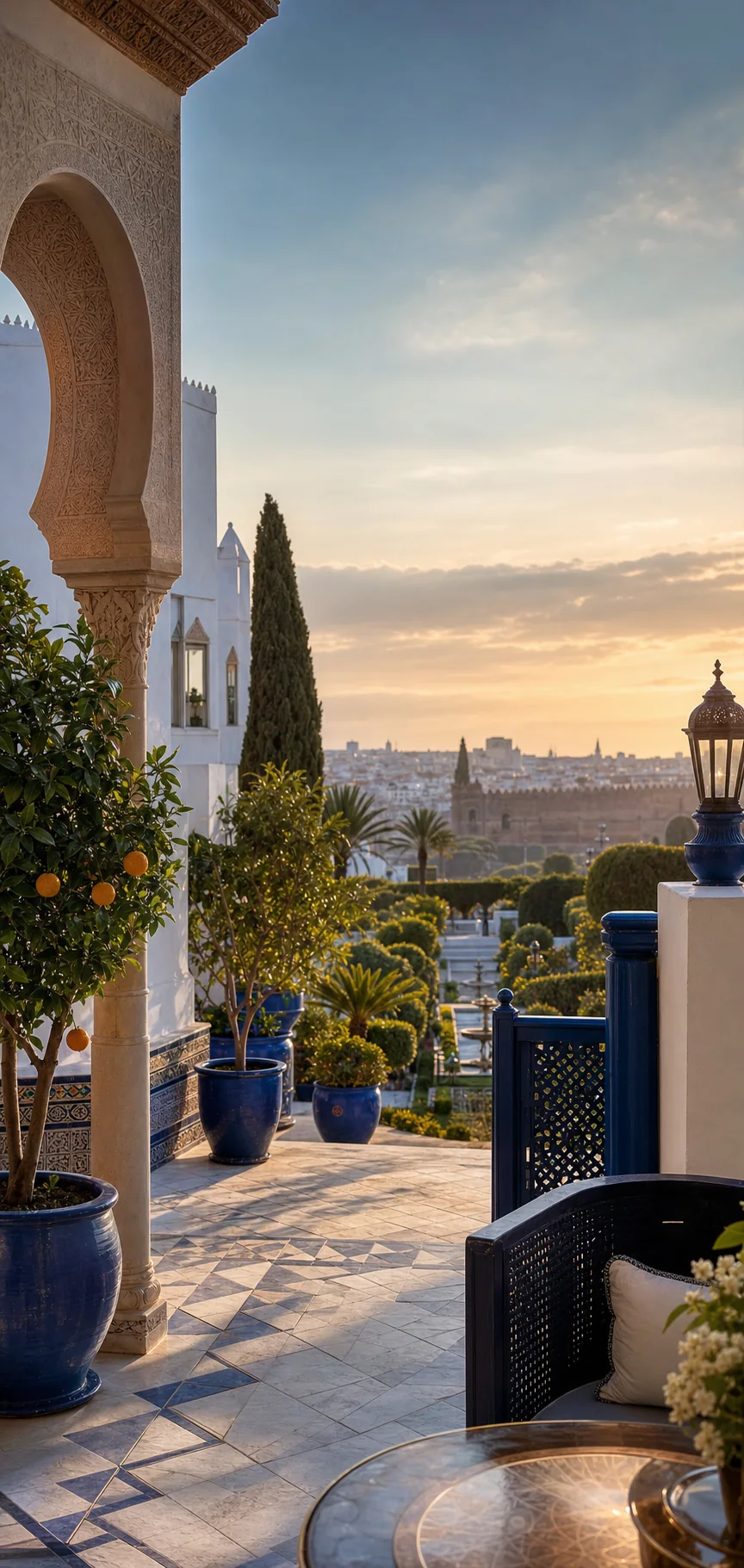Ambiance de voyage à Rabat